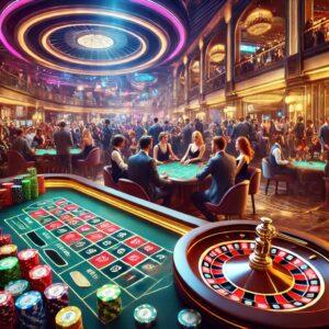 The psychology of winning and losing in a casino